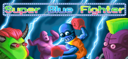 Super Blue Fighter banner