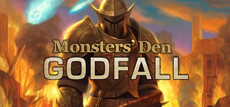 Monsters' Den: Godfall banner