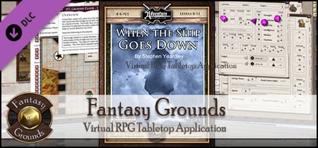 Fantasy Grounds - When the Ship Goes Down (PFRPG) banner