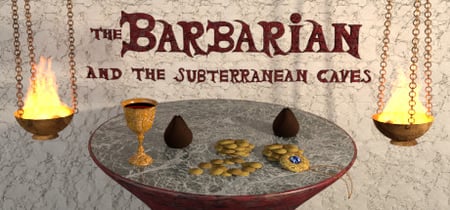 The Barbarian and the Subterranean Caves banner