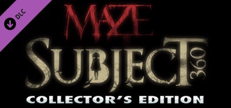 Maze: Subject 360 Collector's Edition Steam Charts and Player Count Stats