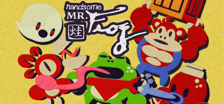 Handsome Mr. Frog banner