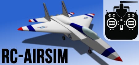 RC-AirSim - RC Model Airplane Flight Simulator banner
