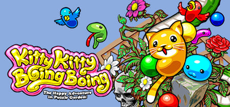 Kitty Kitty Boing Boing: the Happy Adventure in Puzzle Garden! banner