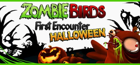 Zombie Birds First Encounter Halloween banner