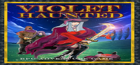 Violet Haunted banner