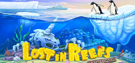 Lost in Reefs: Antarctic banner