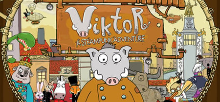 Viktor, a Steampunk Adventure banner