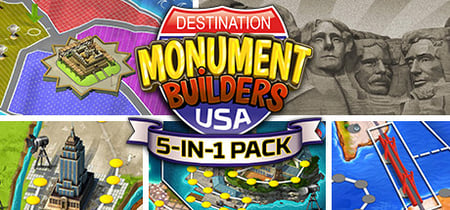 5-in-1 Pack - Monument Builders: Destination USA banner