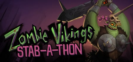 Zombie Vikings: Stab-a-thon banner