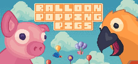 Balloon Popping Pigs: Deluxe banner