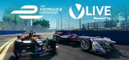 Formula E powered by Virtually Live banner