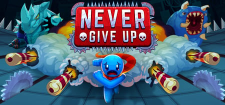 Never Give Up banner