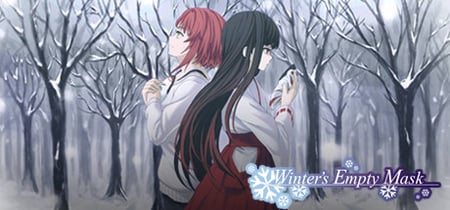 Winter's Empty Mask - Visual novel banner
