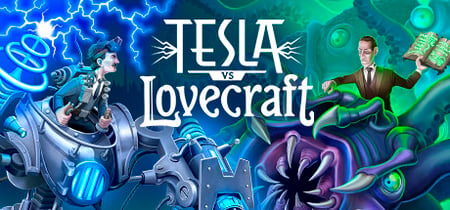 Tesla vs Lovecraft banner