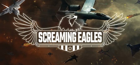 Screaming Eagles banner