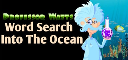 Professor Watts Word Search: Into The Ocean banner