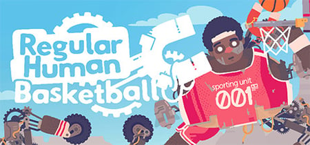 Regular Human Basketball banner