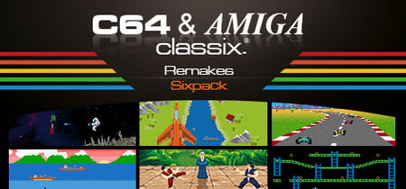 C64 & AMIGA Classix Remakes Sixpack banner