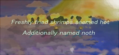 Freshly fried shrimps seemed hot additionally named noth banner