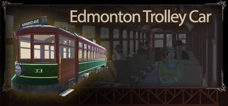 Edmonton Trolley Car banner