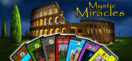 Mystic Miracles - Strategy card board game banner