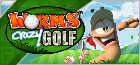 Worms Crazy Golf banner