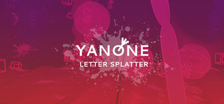 Yanone: Letter Splatter banner