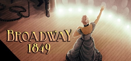 Broadway: 1849 banner