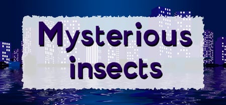 Mysterious insects banner