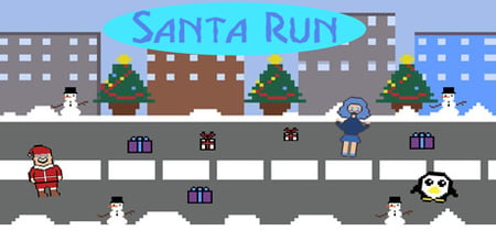 Santa Run banner