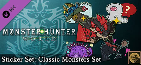 Monster Hunter: World - Sticker Set: Classic Monsters Set banner