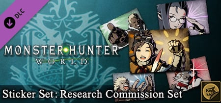 Monster Hunter: World - Sticker Set: Research Commission Set banner