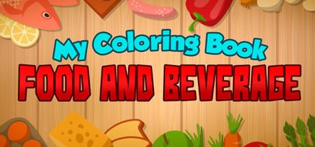 My Coloring Book: Food and Beverage banner