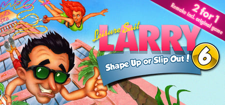 Leisure Suit Larry 6 - Shape Up Or Slip Out banner