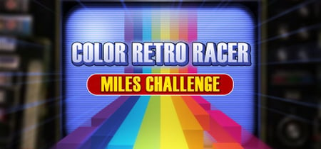 FIRST STEAM GAME VHS - COLOR RETRO RACER : MILES CHALLENGE banner