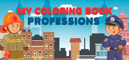My Coloring Book: Professions banner