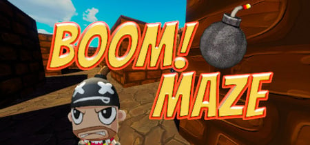 Boom! Maze banner
