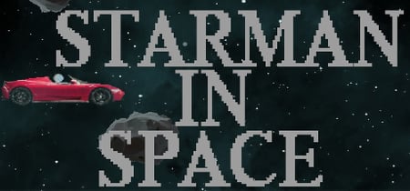 Starman in space banner