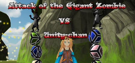 Attack of the Gigant Zombie vs Unity chan banner
