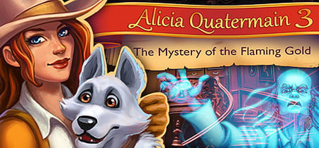 Alicia Quatermain 3: The Mystery of the Flaming Gold banner