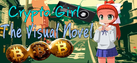Crypto Girl The Visual Novel banner