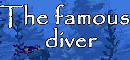 The famous diver banner