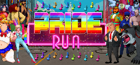 Pride Run banner