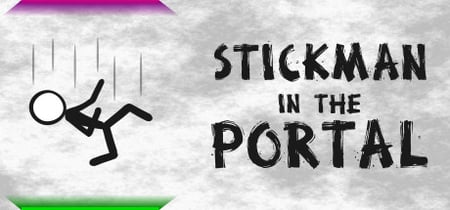 Stickman in the portal banner