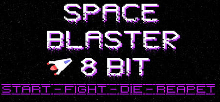 SPACE BLASTER 8 BIT banner