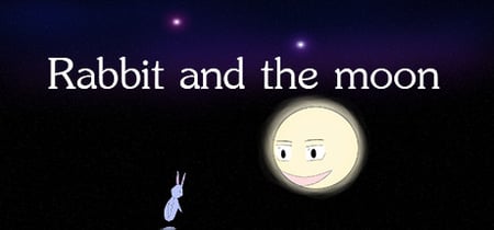 Rabbit and the moon banner