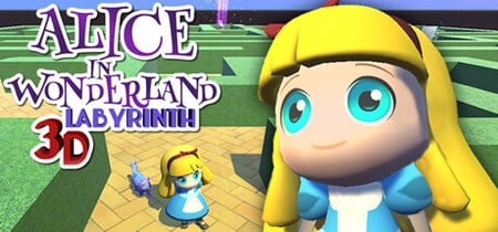 Alice in Wonderland - 3D Labyrinth Game banner