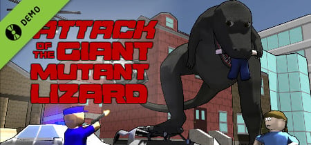 Attack of the Giant Mutant Lizard Demo banner