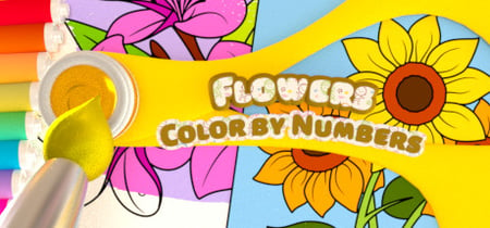 Color by Numbers - Flowers banner